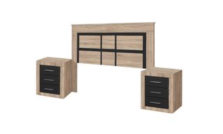 Pack Oferta Cabecero + 2 Mesitas Nuevo Dormitorio