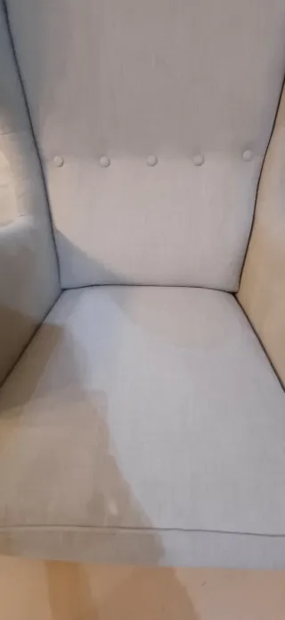 Sillon Ikea Standmon.Nordvalla gris claro