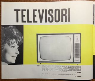 Pubblicità Vintage Phonola 1964