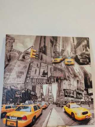 Cuadro New York Taxis