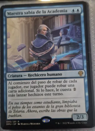 Maestra Sabia de la Academia - Magic The Gathering
