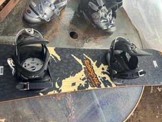 Tabla Snowboard con Botas y Fijaciones