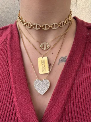 Collane Gold stailey stell acciaio