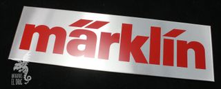 Cartel Publicitario Märklin Antiguo 1975