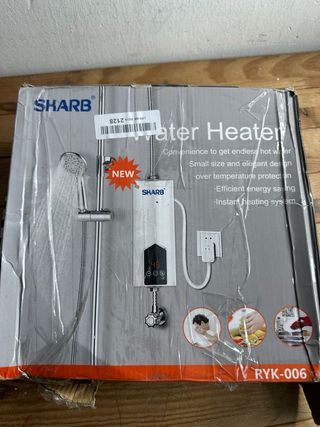 Calentador Agua Eléctrico Mini 220V 5500W