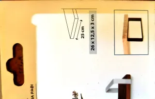 Tres estanterias SIN ESTRENAR.PRECIO 40 € CADA UNA