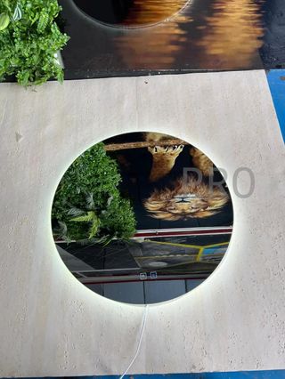 Espejo LED Táctil Redondo modelo 2044