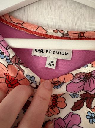 Conjunto C&A niña blusa y pantalón T:10