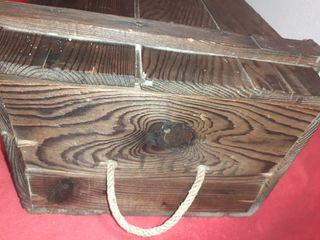 Cassa vino legno anni '70 Cantine Caldi