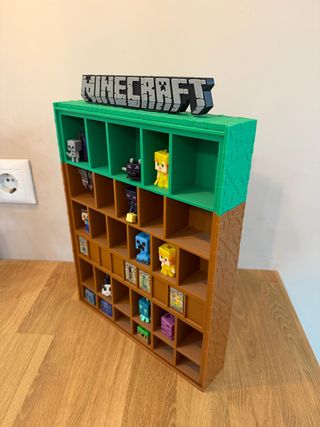Expositor coleccion Minecraft Kinder Joy