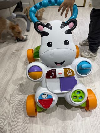 Andador bebé cebra Fisher-Price
