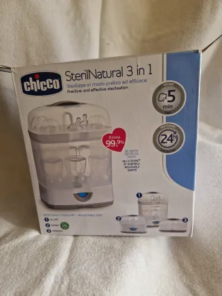 Esterilizador Chicco SterilNatural 3 en 1