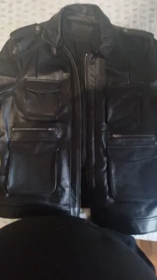 Chaqueta nueva ha estrenar mejor ver, de piel