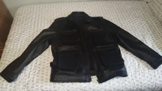 Chaqueta nueva ha estrenar mejor ver, de piel