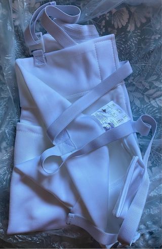 Traje esgrima. Mujer.