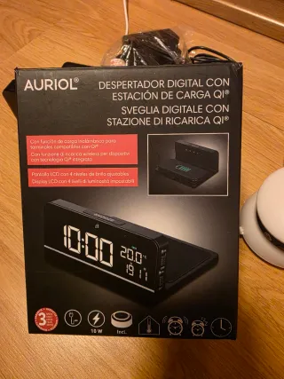 Despertador y Masajeador Silvercrest