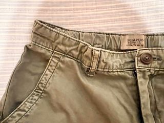 Bermudas Cargo Verdes Scalpers Talla 14