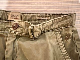 Bermudas Cargo Verdes Scalpers Talla 14