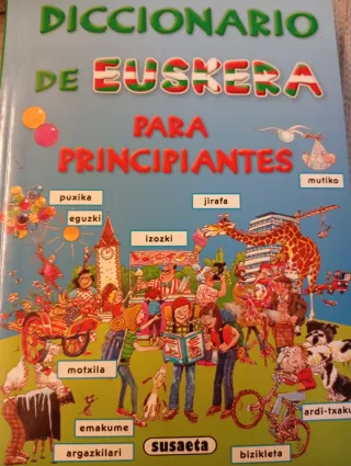 Diccionario de euskera para principiantes