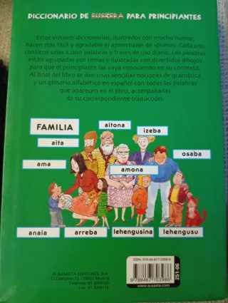 Diccionario de euskera para principiantes