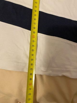 Polo DC Shoes Talla M Blanco y Morado