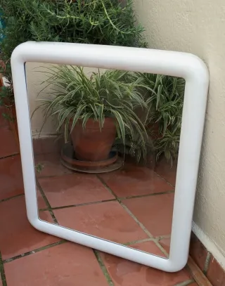 Espejo Marco Blanco
