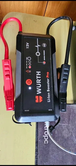 Arrancador Wurth Li-Ion Booster Pro 12V