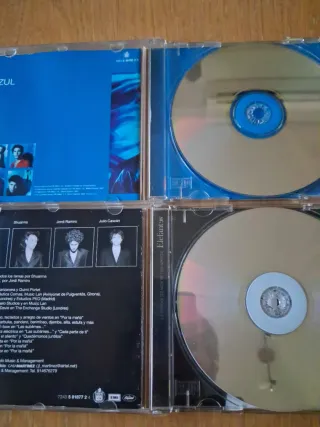 Dos CDs Elefantes - Azul,la forma de mover tus man