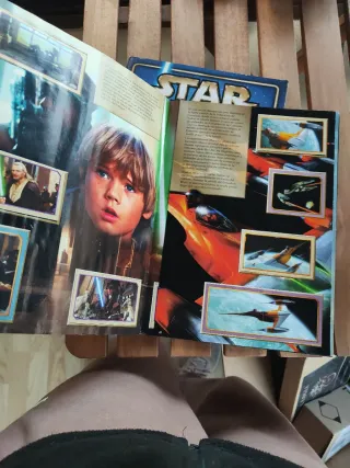 Álbum Star Wars Episodio I Colección Cromos.