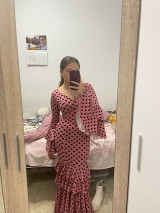 Traje de flamenca, nuevo usado una vez