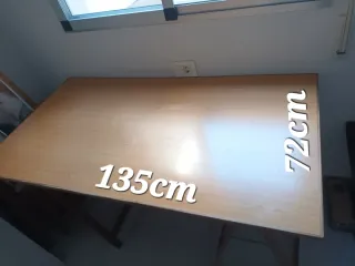 Mesa de trabajo/dibujo de madera