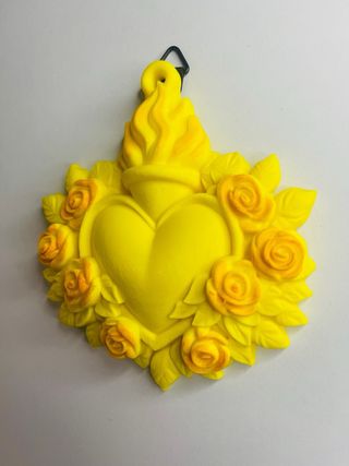 Sacro Cuore Decorazione Murale Giallo
