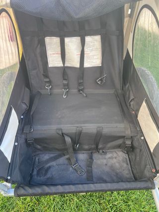 Remolque bici 2 niños