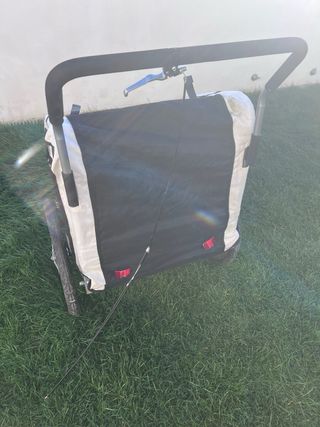 Remolque bici 2 niños