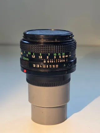 Canon 50mm f1.8 nFD - IMPECABLE - Montura FD