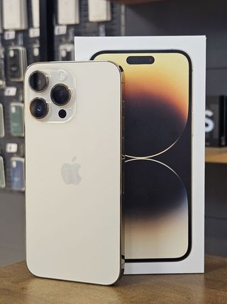 IPHONE 14 PRO MAX 256GB DORADO BATE. 100%