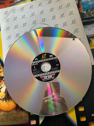 Laser Disc Top Gun Película