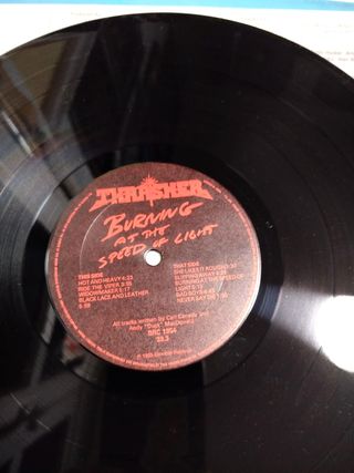 Vinilo Thrasher Burning at Speed of Light Banzai