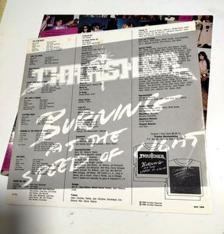 Vinilo Thrasher Burning at Speed of Light Banzai