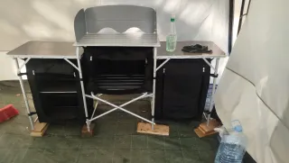 Mueble Cocina Camping Tectake
