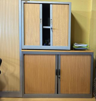 Armário Escritório Metálico Portas Correr