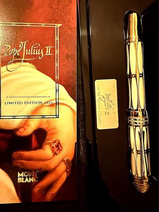 Pluma Montblanc Edición Limitada Papa Julio II