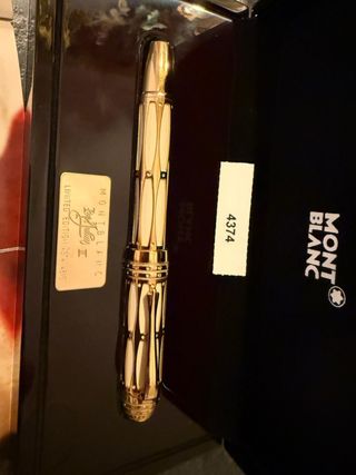 Pluma Montblanc Edición Limitada Papa Julio II