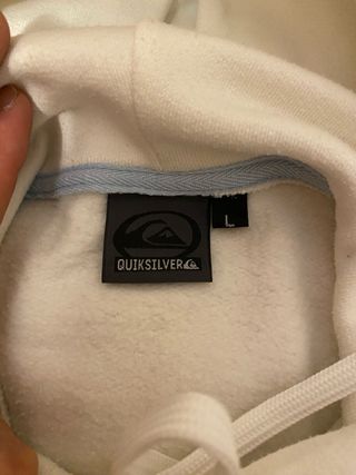 Sudadera Quiksilver Blanca