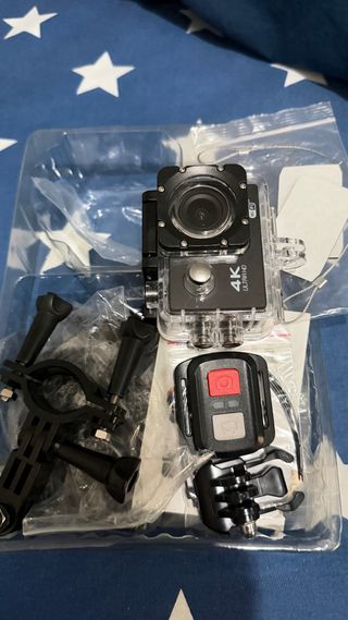 Cámara de Acción 4K sin usar