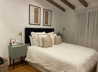 Estructura cama NORDLI con colchón Saori