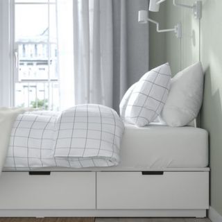 Estructura cama NORDLI con colchón Saori