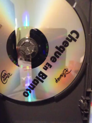 DVD Cheque en Blanco Disney