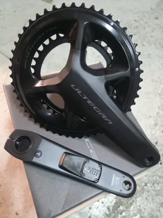 Bielas Shimano Ultegra R8100 + Potenciómetro 4iiii