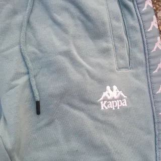 Pantaloni tuta Kappa azzurri